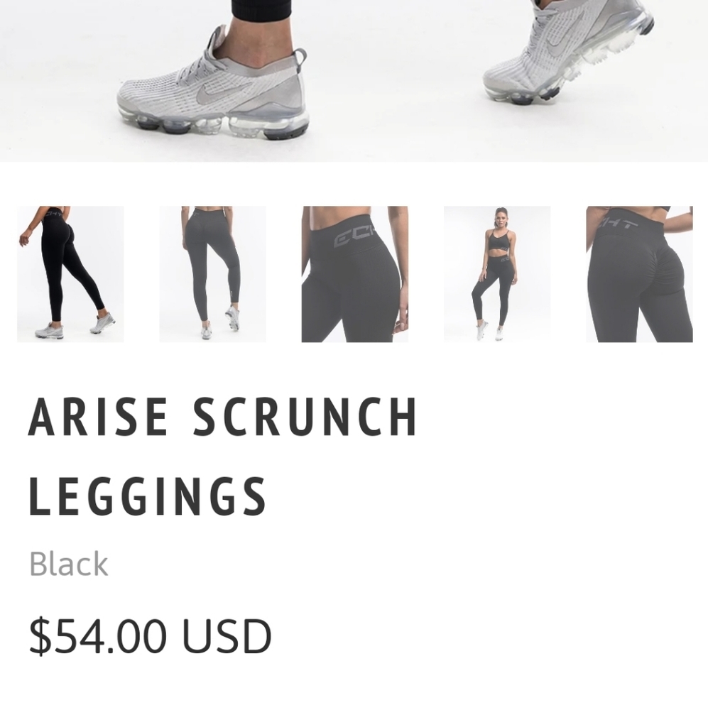 2 pairs NEW ECHT Arise Leggings - Picture 3 of 5